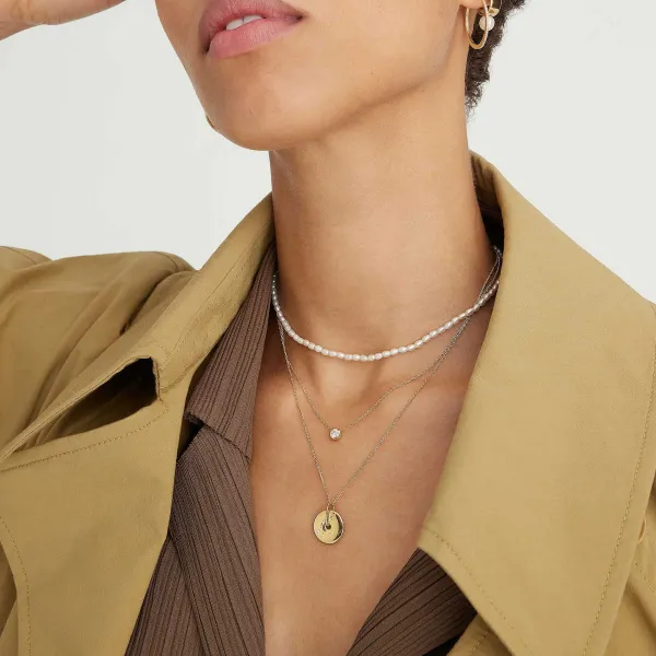 Necklaces<Mejuri Zodiac Pendant Necklace