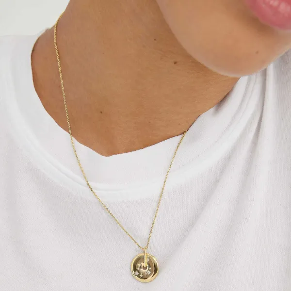 Necklaces<Mejuri Zodiac Pendant Necklace