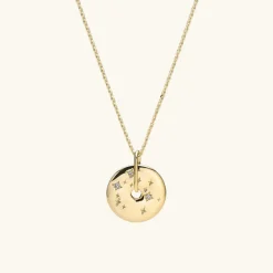 Necklaces<Mejuri Zodiac Pendant Necklace