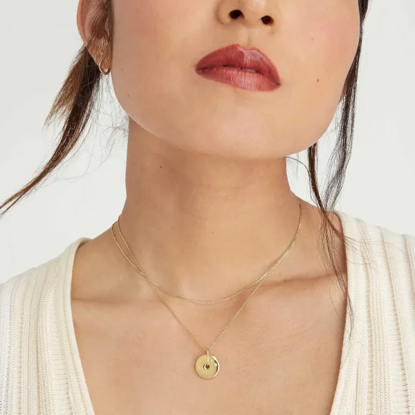 Necklaces<Mejuri Zodiac Pendant Necklace