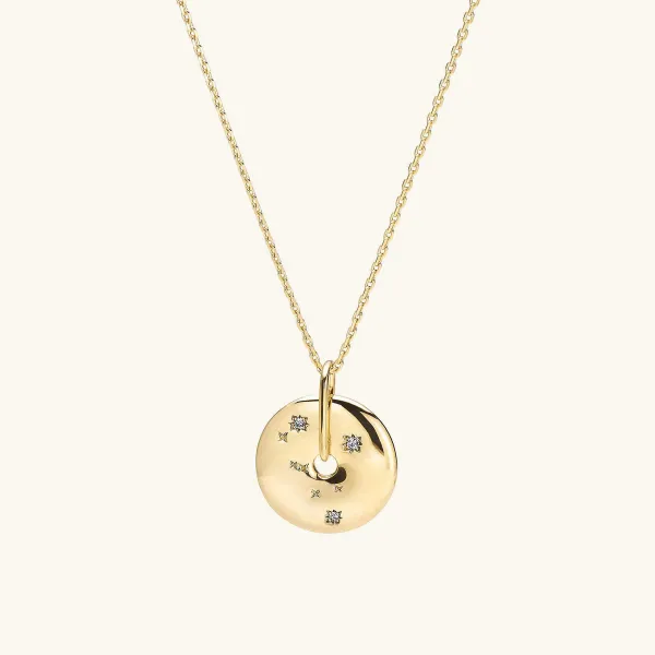 Necklaces<Mejuri Zodiac Pendant Necklace
