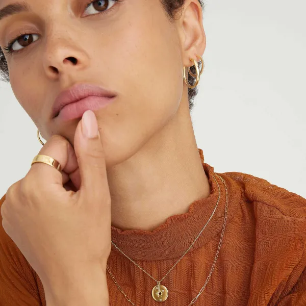 Necklaces<Mejuri Zodiac Pendant Necklace