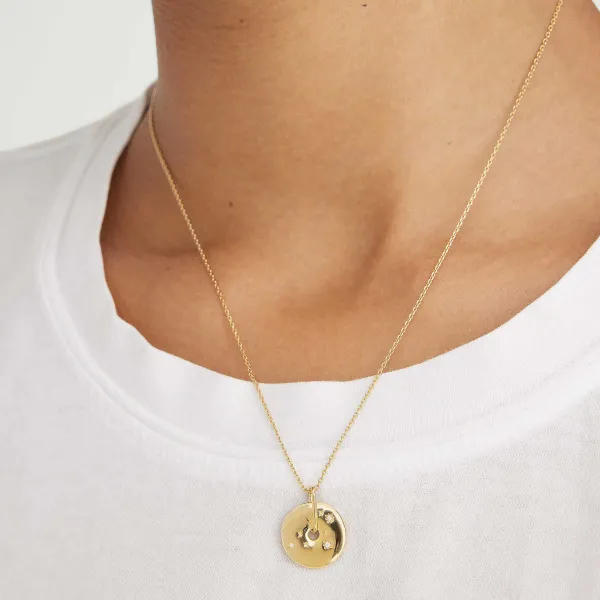 Necklaces<Mejuri Zodiac Pendant Necklace