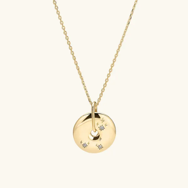 Necklaces<Mejuri Zodiac Pendant Necklace