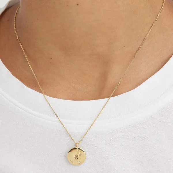 Necklaces<Mejuri Zodiac Pendant Necklace