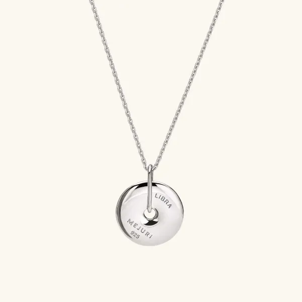 Necklaces<Mejuri Zodiac Pendant Necklace Silver