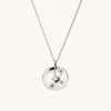 Necklaces<Mejuri Zodiac Pendant Necklace Silver