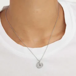 Necklaces<Mejuri Zodiac Pendant Necklace Silver