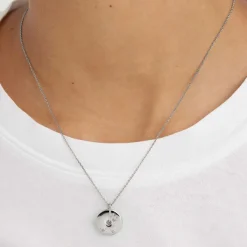 Necklaces<Mejuri Zodiac Pendant Necklace Silver