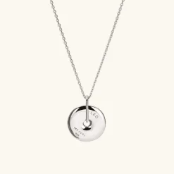 Necklaces<Mejuri Zodiac Pendant Necklace Silver