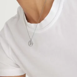 Necklaces<Mejuri Zodiac Pendant Necklace Silver