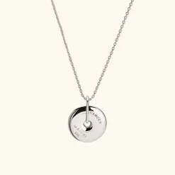 Necklaces<Mejuri Zodiac Pendant Necklace Silver