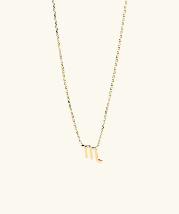 Necklaces<Mejuri Zodiac Sign Necklace