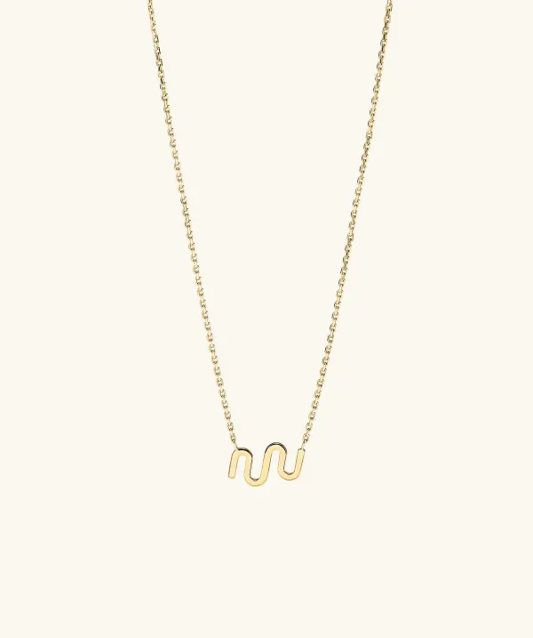 Necklaces<Mejuri Zodiac Sign Necklace