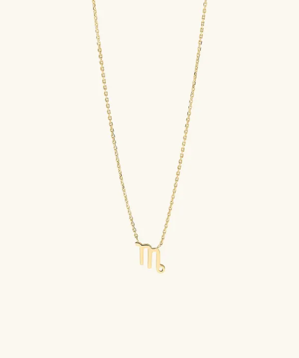 Necklaces<Mejuri Zodiac Sign Necklace