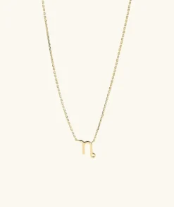Necklaces<Mejuri Zodiac Sign Necklace